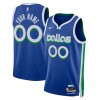 Dres Dallas Mavericks Prilagođeni Nike 2022-23 City Edition Plava Swingman
